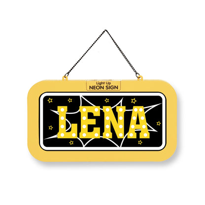Personalisiertes Neon-Schild mit Name oder individuell gestaltbar, mit LED Leuchtmittel