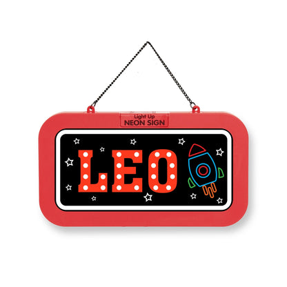 Personalisiertes Neon-Schild mit Name oder individuell gestaltbar, mit LED Leuchtmittel