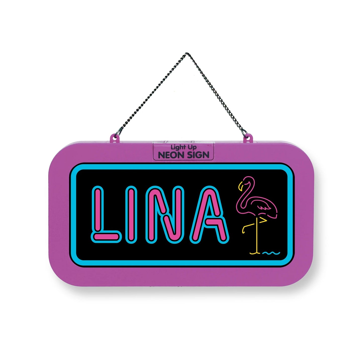 Personalisiertes Neon-Schild mit Name oder individuell gestaltbar, mit LED Leuchtmittel