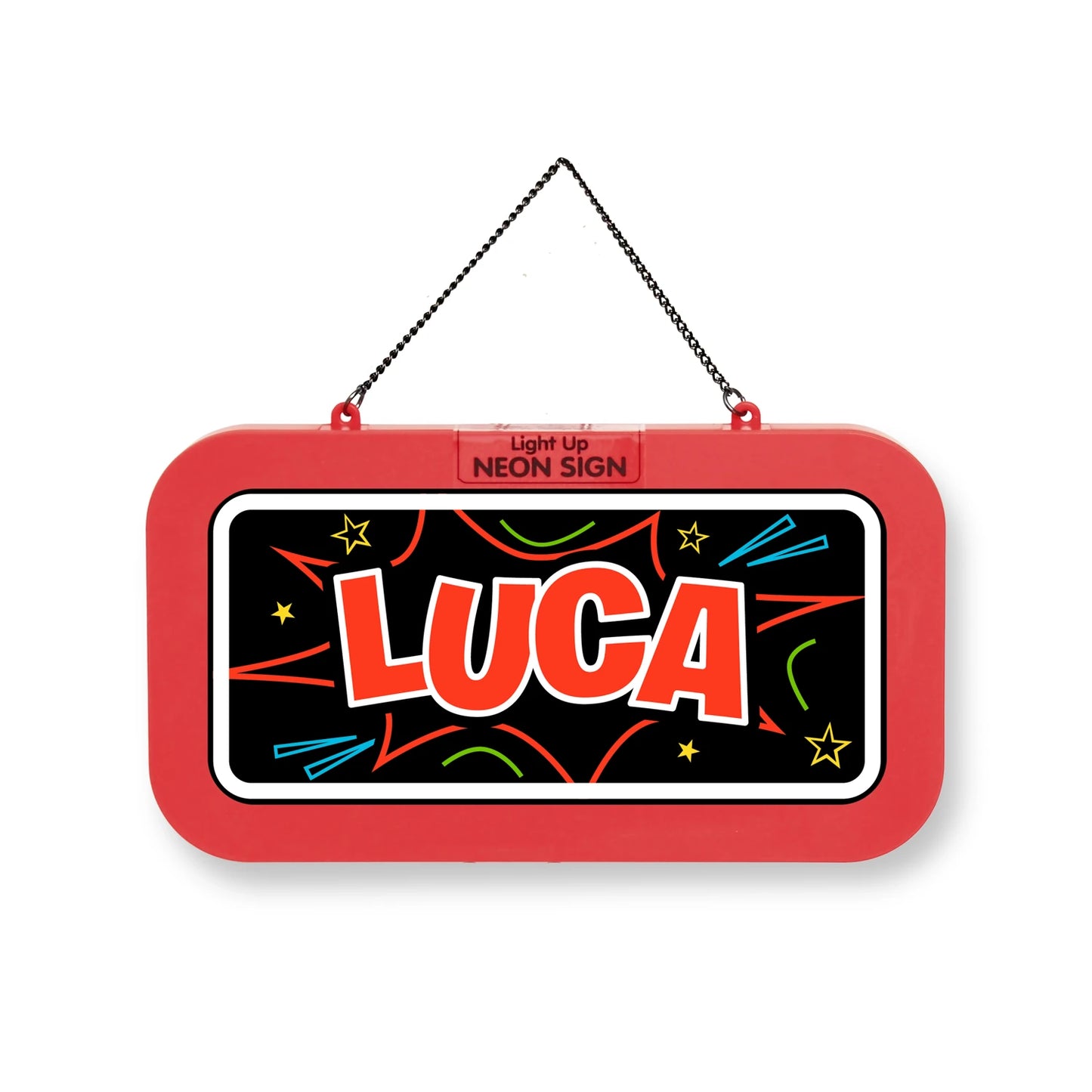 Personalisiertes Neon-Schild mit Name oder individuell gestaltbar, mit LED Leuchtmittel