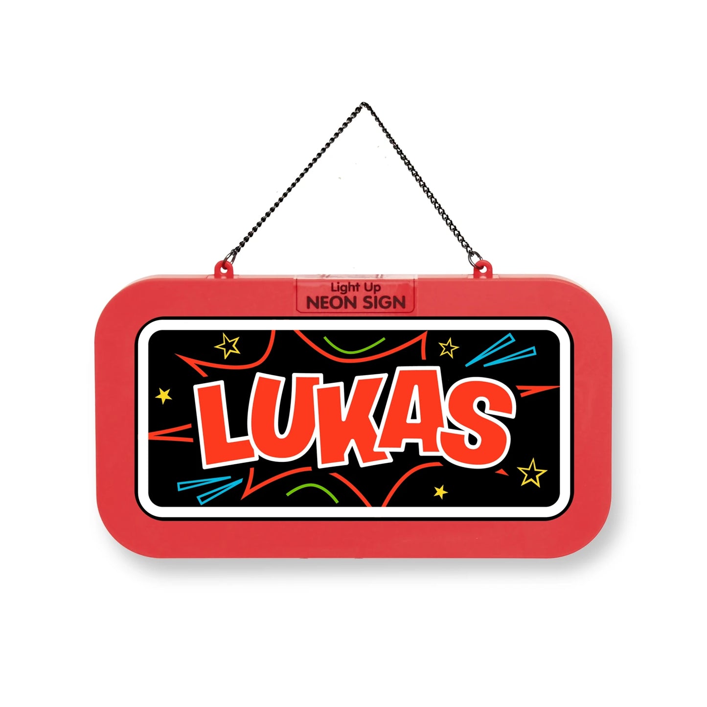 Personalisiertes Neon-Schild mit Name oder individuell gestaltbar, mit LED Leuchtmittel