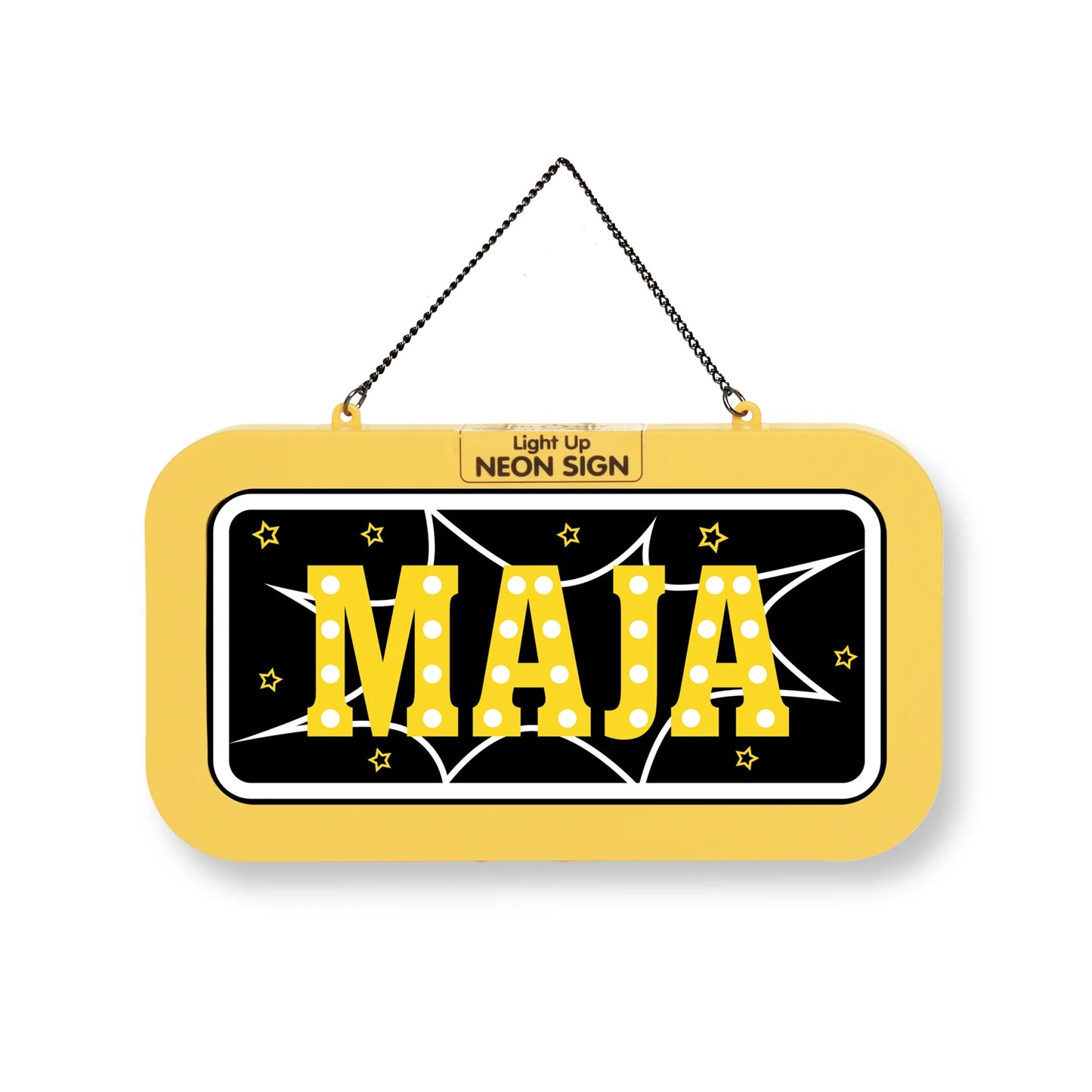 Personalisiertes Neon-Schild mit Name oder individuell gestaltbar, mit LED Leuchtmittel