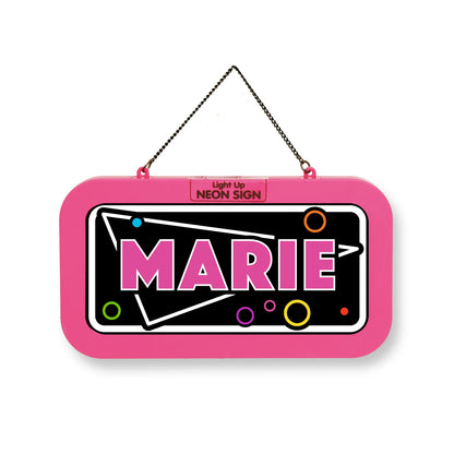 Personalisiertes Neon-Schild mit Name oder individuell gestaltbar, mit LED Leuchtmittel