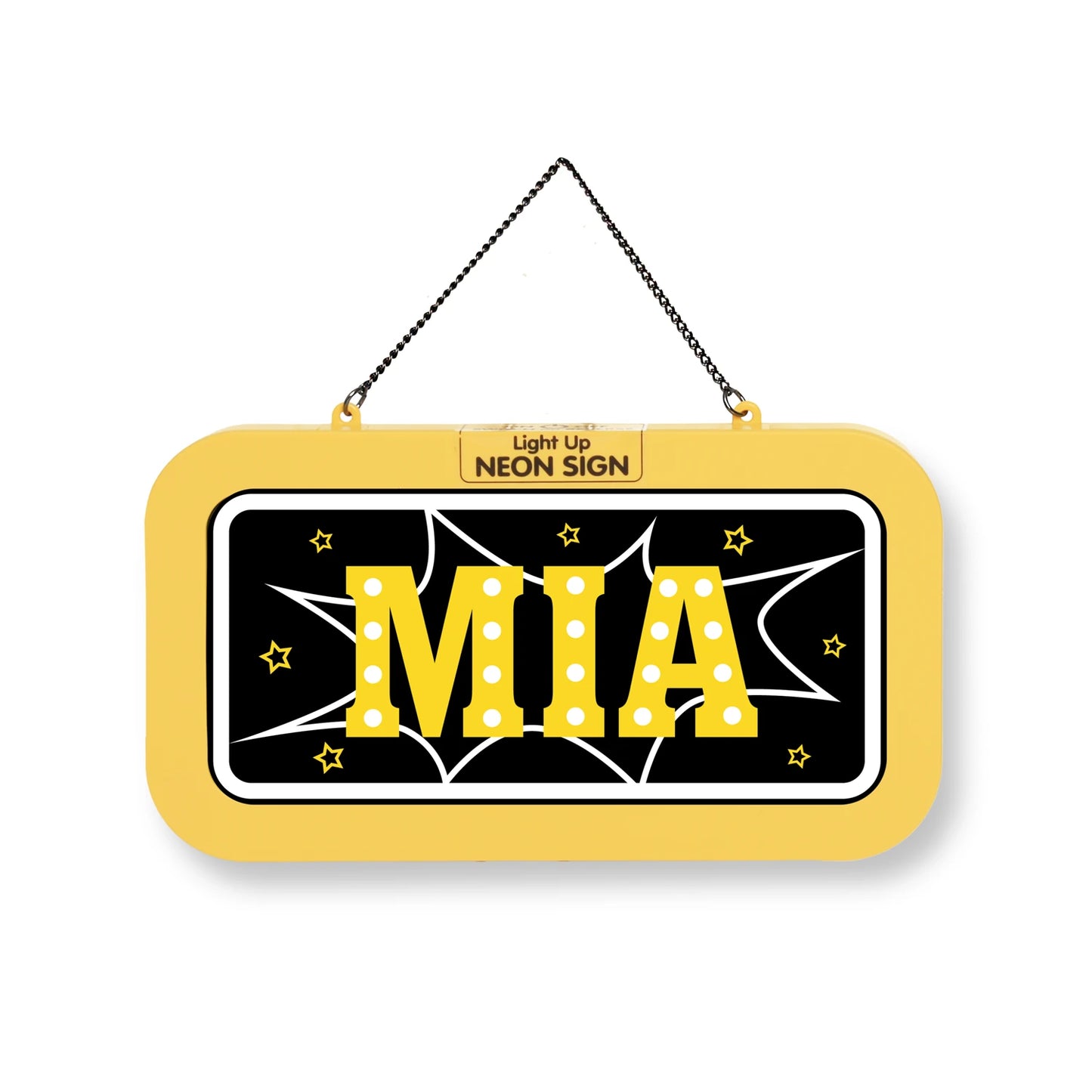 Personalisiertes Neon-Schild mit Name oder individuell gestaltbar, mit LED Leuchtmittel