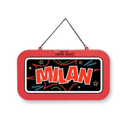 Personalisiertes Neon-Schild mit Name oder individuell gestaltbar, mit LED Leuchtmittel