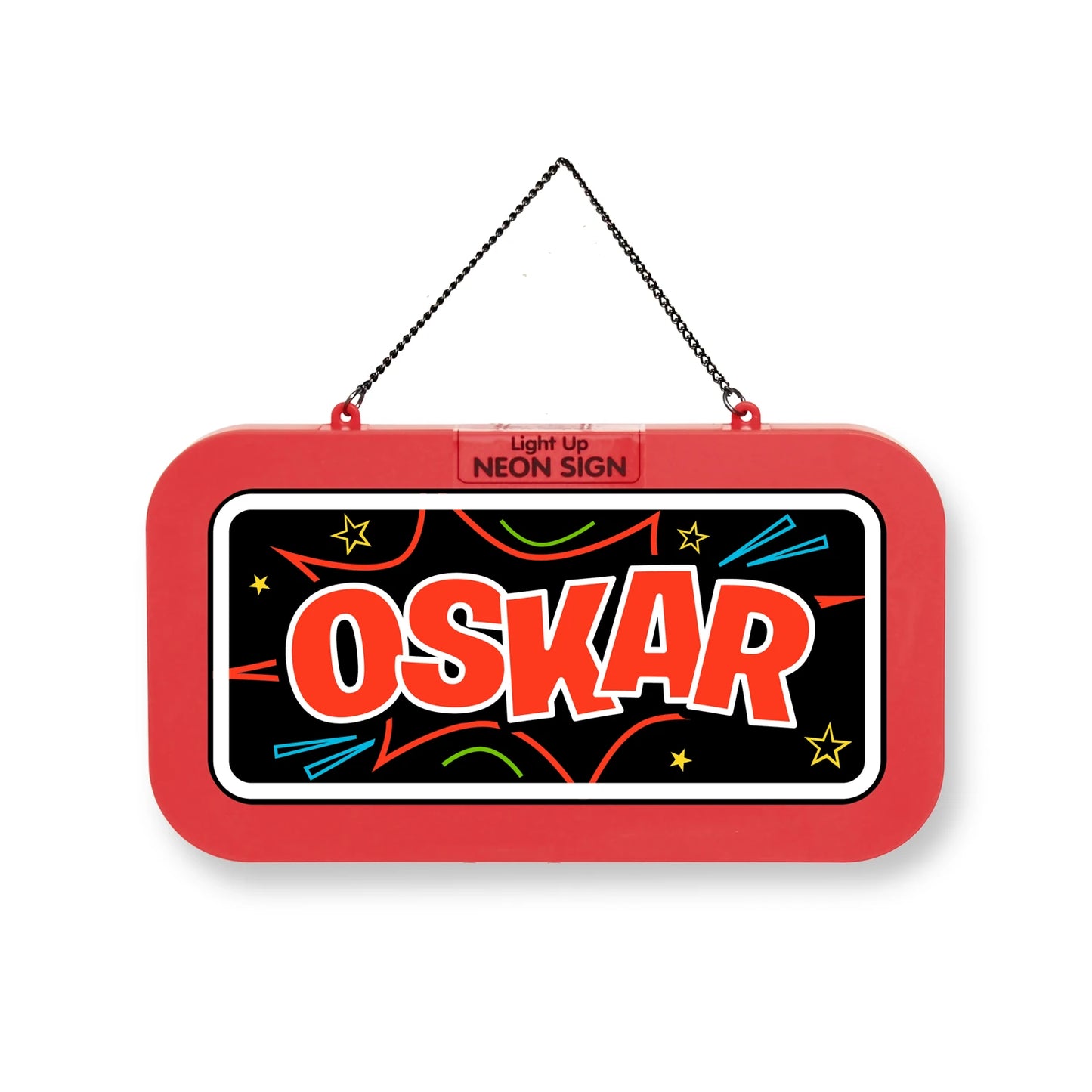 Personalisiertes Neon-Schild mit Name oder individuell gestaltbar, mit LED Leuchtmittel