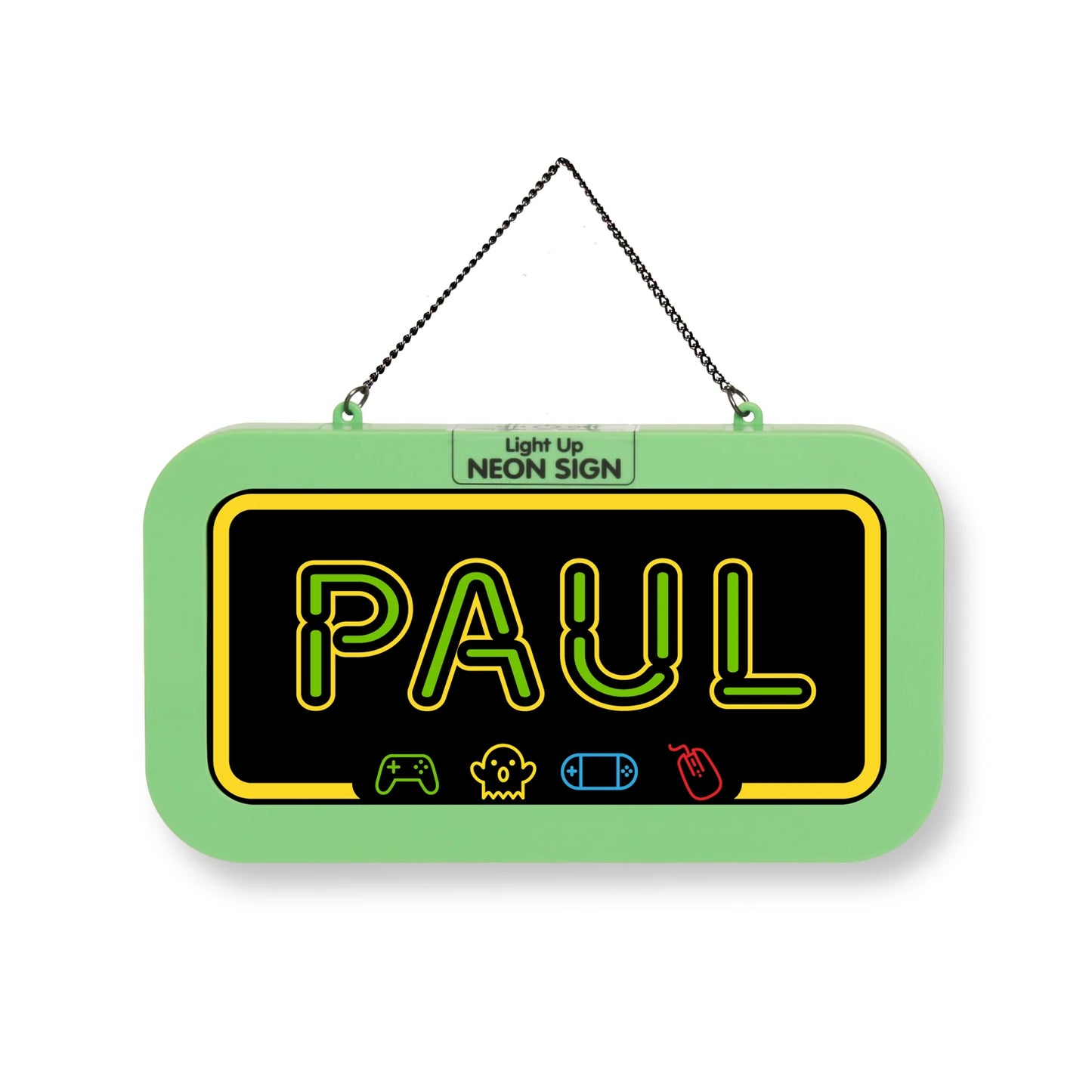 Personalisiertes Neon-Schild mit Name oder individuell gestaltbar, mit LED Leuchtmittel