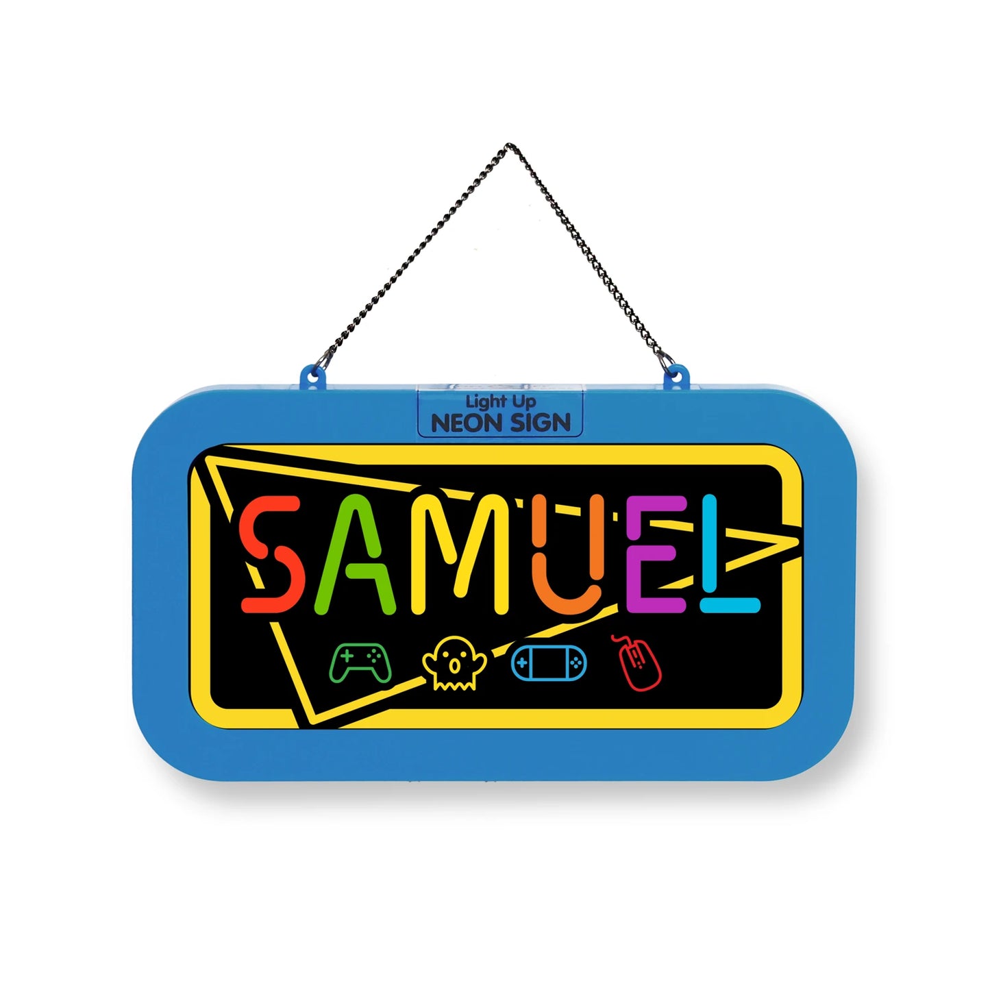 Personalisiertes Neon-Schild mit Name oder individuell gestaltbar, mit LED Leuchtmittel