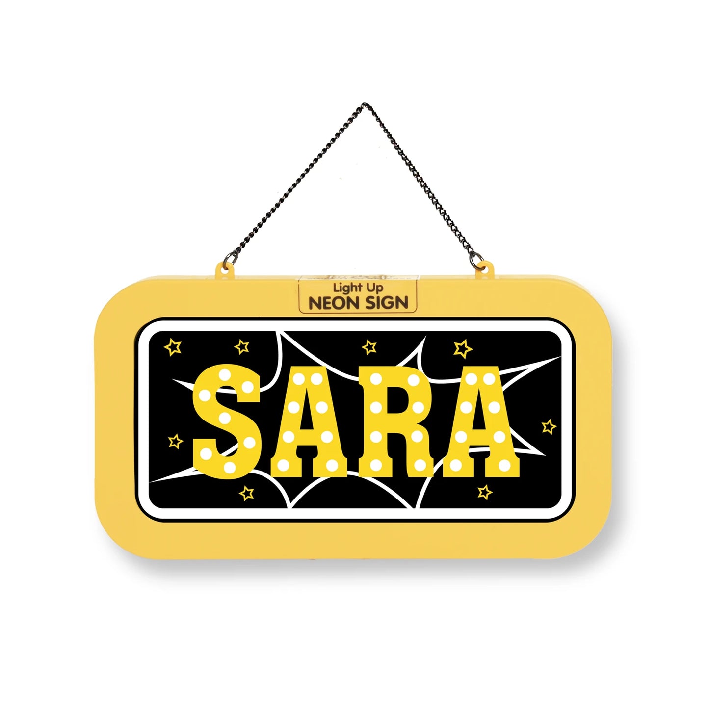 Personalisiertes Neon-Schild mit Name oder individuell gestaltbar, mit LED Leuchtmittel
