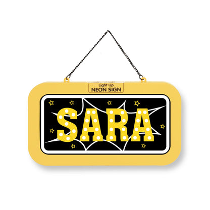 Personalisiertes Neon-Schild mit Name oder individuell gestaltbar, mit LED Leuchtmittel