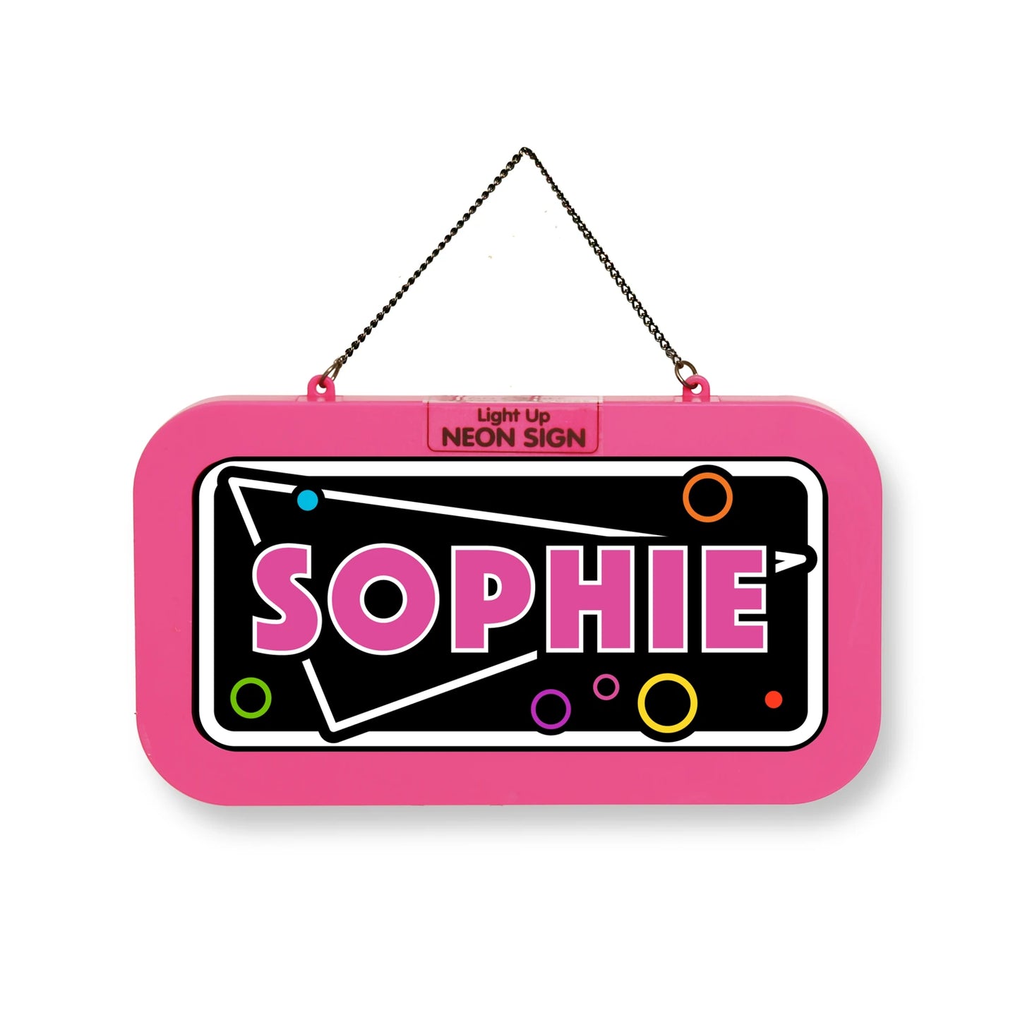 Personalisiertes Neon-Schild mit Name oder individuell gestaltbar, mit LED Leuchtmittel