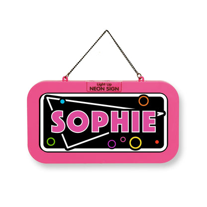 Personalisiertes Neon-Schild mit Name oder individuell gestaltbar, mit LED Leuchtmittel