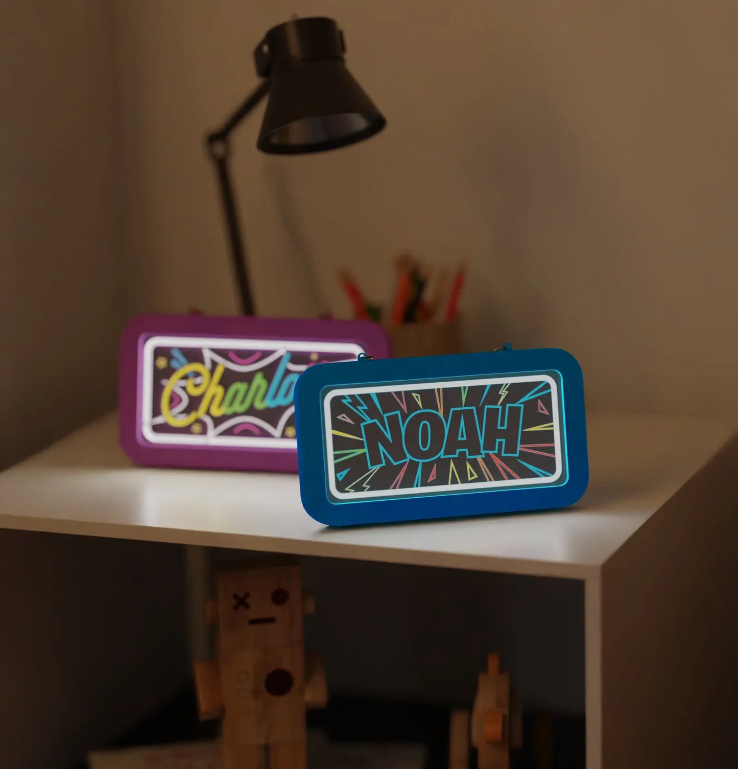 Personalisierter Neon-Schild mit Name oder individuell gestaltbar Mood