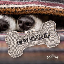 Personalisiertes Hundespielzeug mit Name, Hunderasse oder Spruch – mit Quietschfunktion