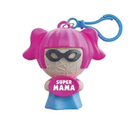 Stresspuppe Anhänger – Antistress Figur mit Spruch oder Bezeichnung in vielen Designs