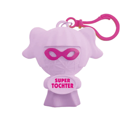 Stresspuppe Anhänger – Antistress Figur mit Spruch oder Bezeichnung in vielen Designs