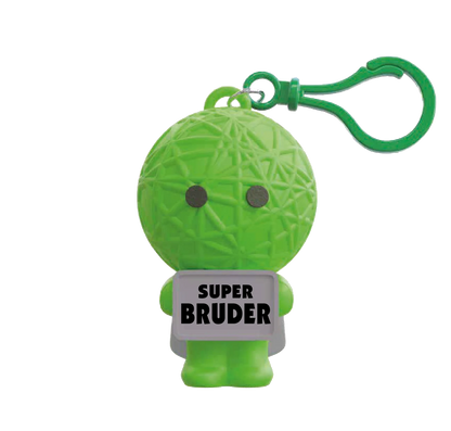 Stresspuppe Anhänger – Antistress Figur mit Spruch oder Bezeichnung in vielen Designs