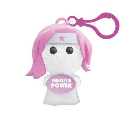 Stresspuppe Anhänger – Antistress Figur mit Spruch oder Bezeichnung in vielen Designs
