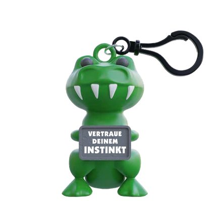 Stresspuppe Anhänger – Antistress Figur mit Spruch oder Bezeichnung in vielen Designs
