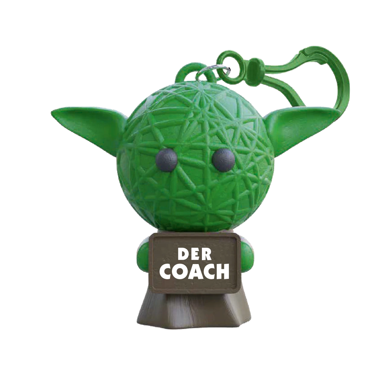 Stresspuppe Anhänger – Antistress Figur mit Spruch oder Bezeichnung in vielen Designs