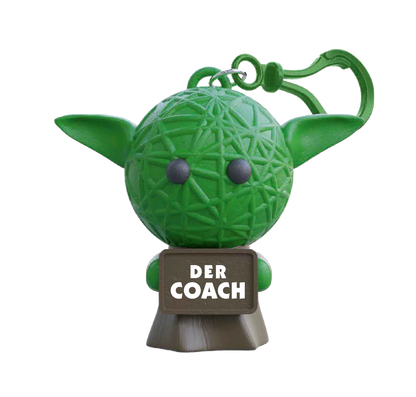 Stresspuppe Anhänger – Antistress Figur mit Spruch oder Bezeichnung in vielen Designs