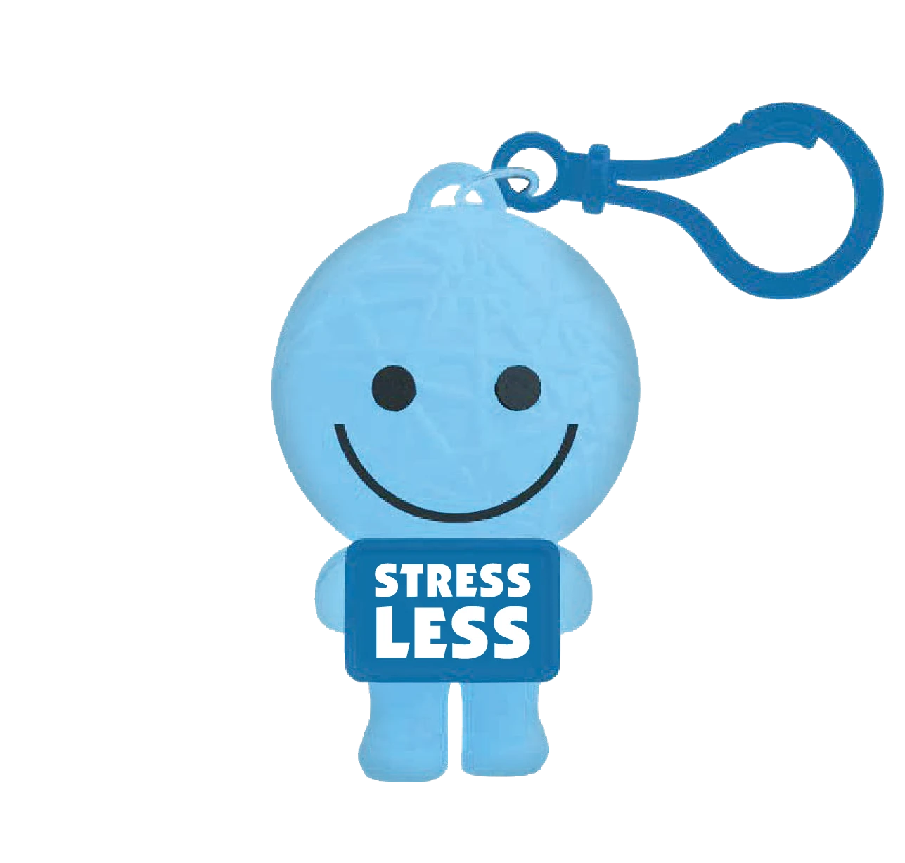 Stresspuppe Anhänger – Antistress Figur mit Spruch oder Bezeichnung in vielen Designs