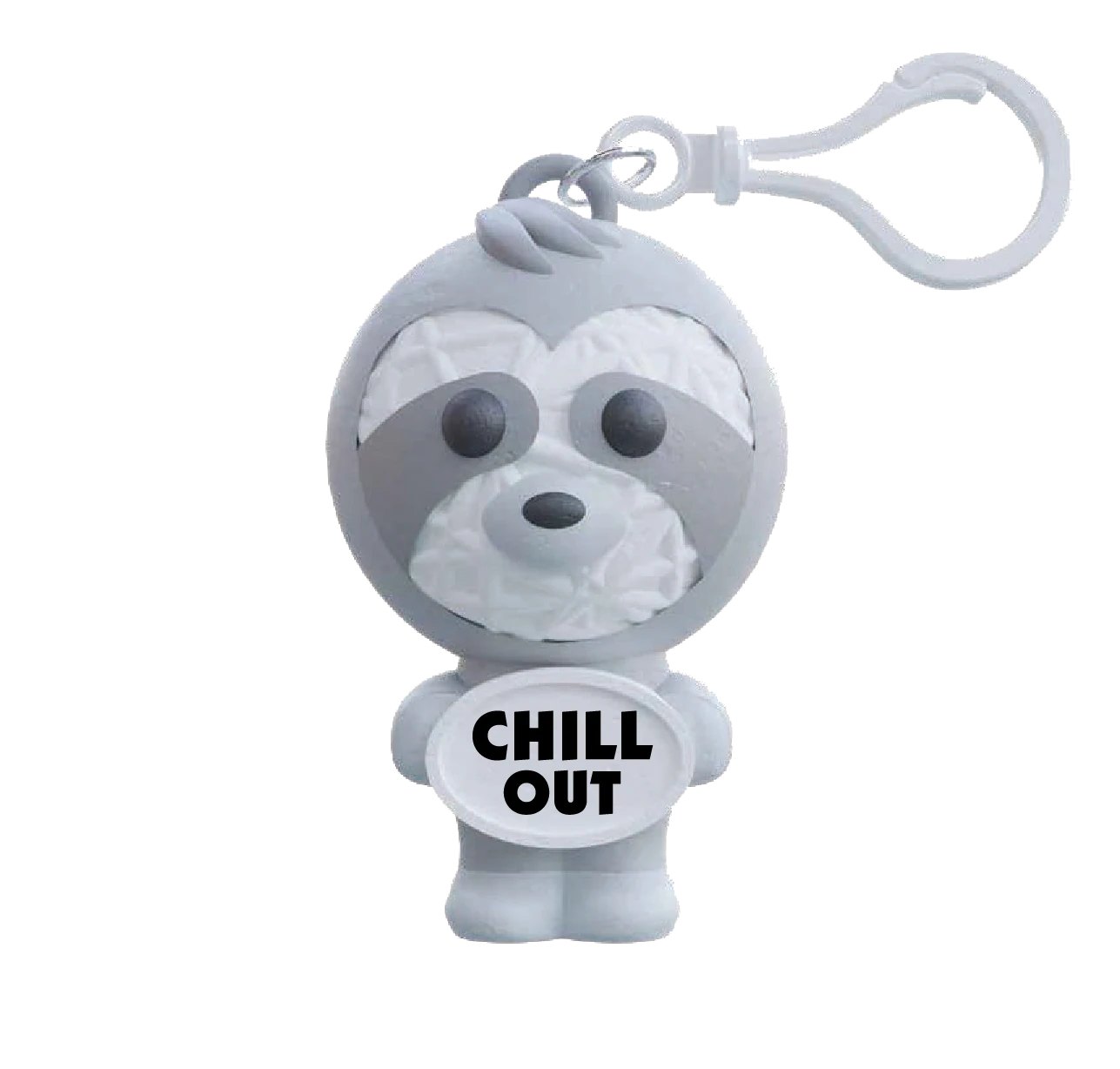 Stresspuppe Anhänger – Antistress Figur mit Spruch oder Bezeichnung in vielen Designs
