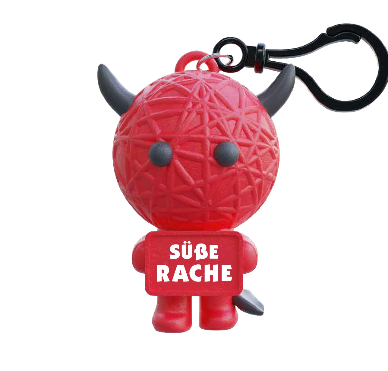 Stresspuppe Anhänger – Antistress Figur mit Spruch oder Bezeichnung in vielen Designs