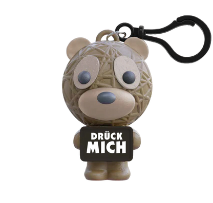 Stresspuppe Anhänger – Antistress Figur mit Spruch oder Bezeichnung in vielen Designs
