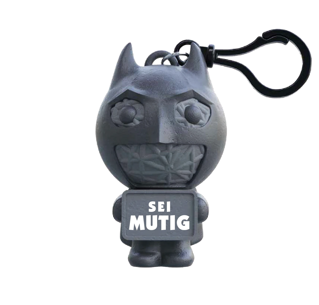 Stresspuppe Anhänger – Antistress Figur mit Spruch oder Bezeichnung in vielen Designs