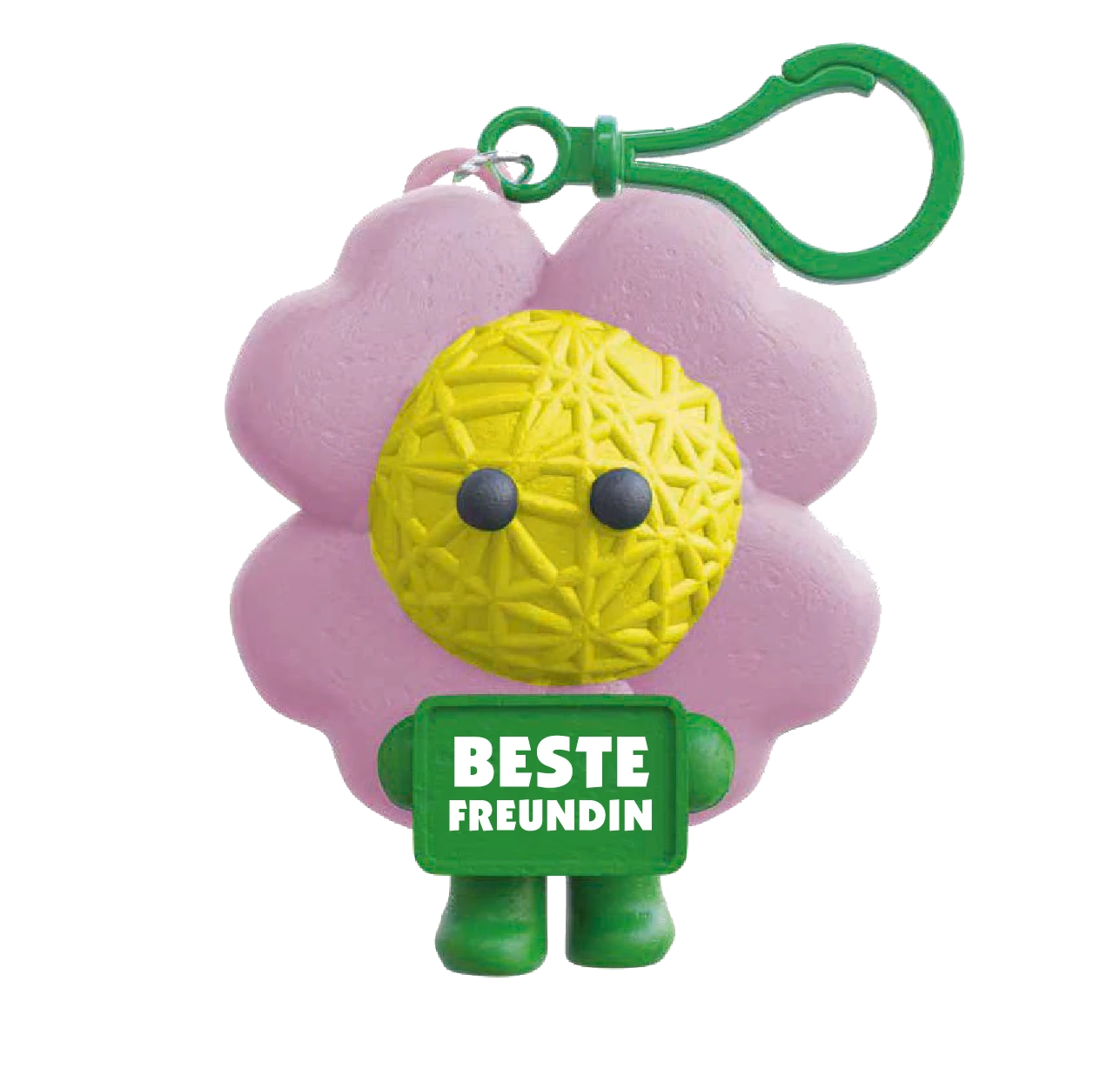 Stresspuppe Anhänger – Antistress Figur mit Spruch oder Bezeichnung in vielen Designs