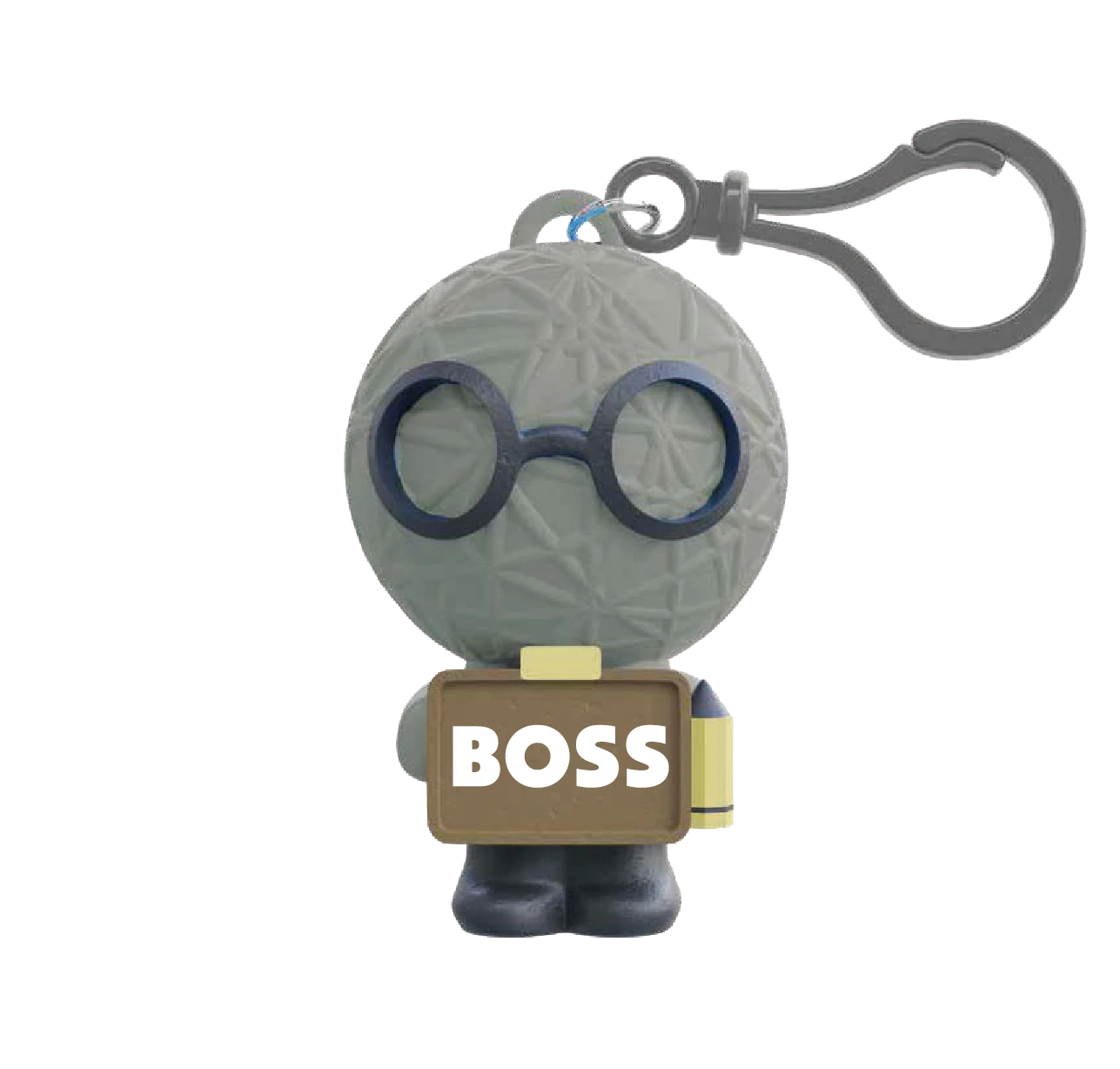 Stresspuppe Anhänger – Antistress Figur mit Spruch oder Bezeichnung in vielen Designs