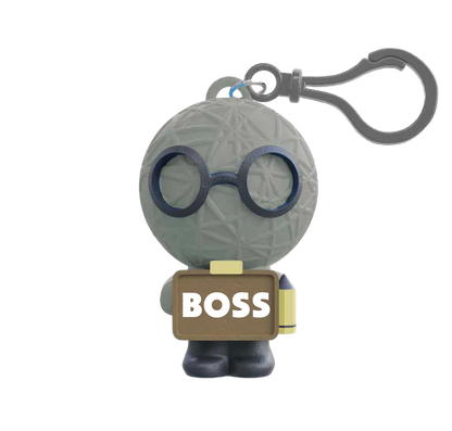 Stresspuppe Anhänger – Antistress Figur mit Spruch oder Bezeichnung in vielen Designs