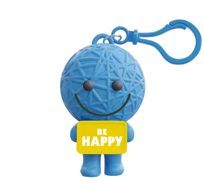 Stresspuppe Anhänger – Antistress Figur mit Spruch oder Bezeichnung in vielen Designs