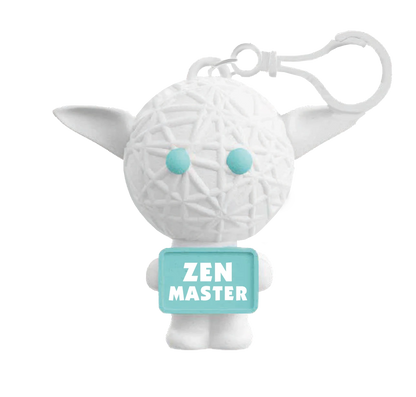 Stresspuppe Anhänger – Antistress Figur mit Spruch oder Bezeichnung in vielen Designs