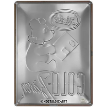 Nostalgic-Art Blechschild HARIBO Goldbären Vintage Gold, 30 x 40 cm