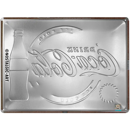 Nostalgic-Art Blechschild Coca-Cola Refreshing New Feeling, 30 x 40 cm