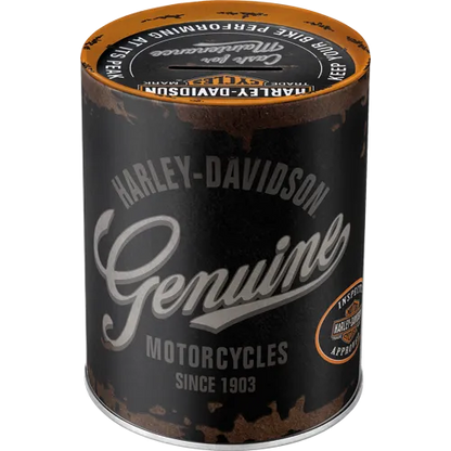 Nostalgic-Art Spardose Harley-Davidson Genuine Logo