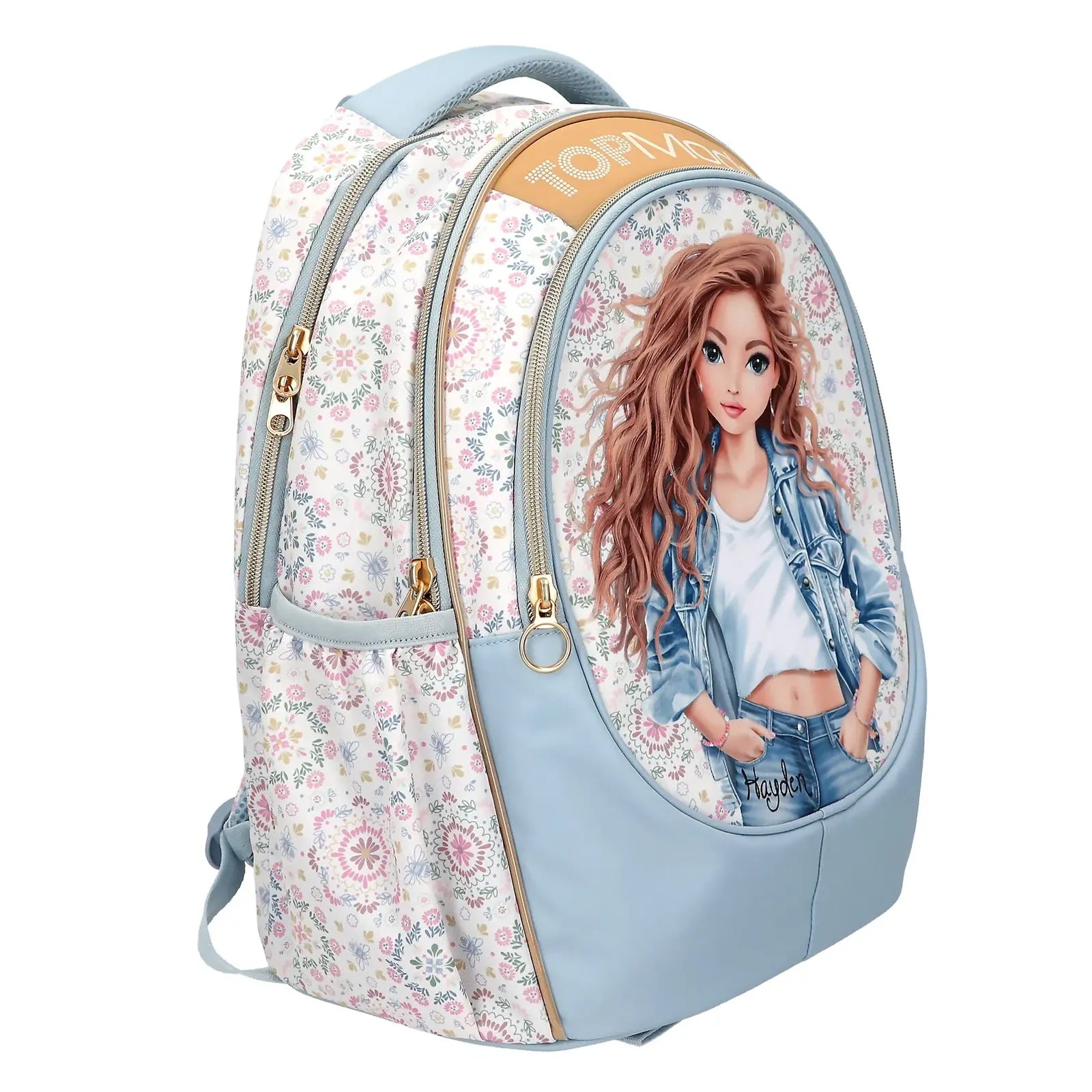 TOPModel Schulrucksack FESTIVAL FUN, von vorne schräg