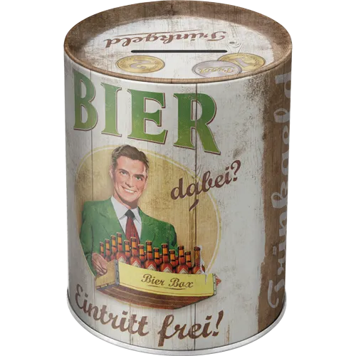 Nostalgic-Art Spardose Trinkgeld-Bierkasse