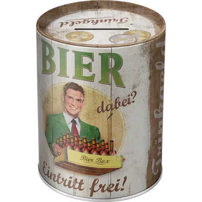 Nostalgic-Art Spardose Trinkgeld-Bierkasse