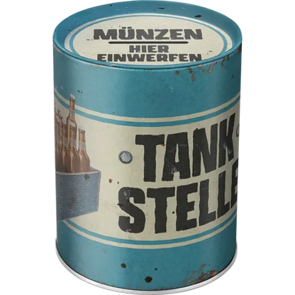 Nostalgic-Art Spardose Tankstelle Bier