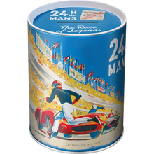Nostalgic-Art Spardose 24h Le Mans Racing Poster Blue