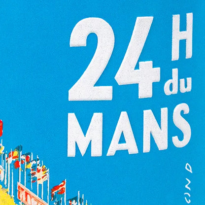 Nostalgic-Art Spardose 24h Le Mans Racing Poster Blue
