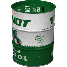 Nostalgic-Art Spardose Ölfass Fendt All Season Motor Oil