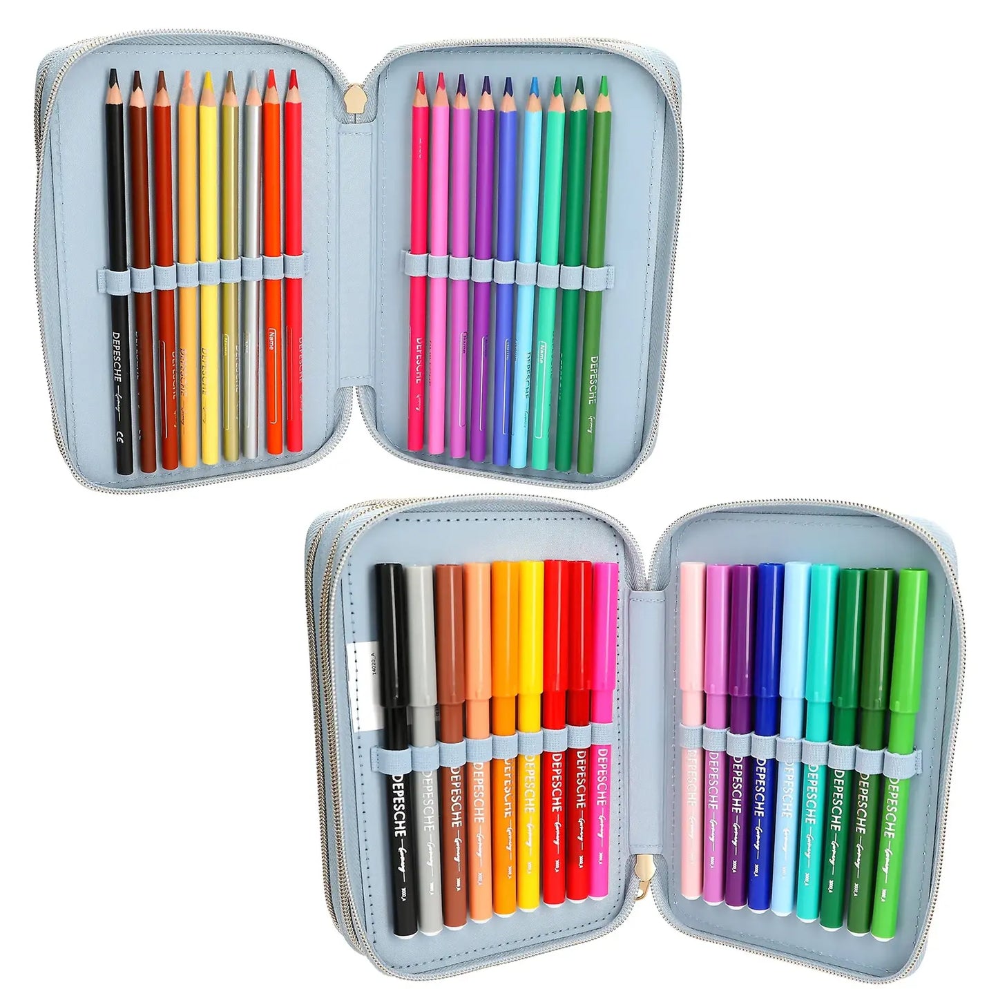 TOPModel 3-Fach Federtasche FESTIVAL FUN