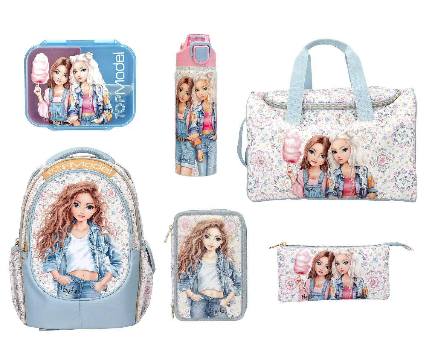 TOPModel Schulrucksack-SET FESTIVAL FUN - Kollektion 2026 - mit GRATIS Wundertüte