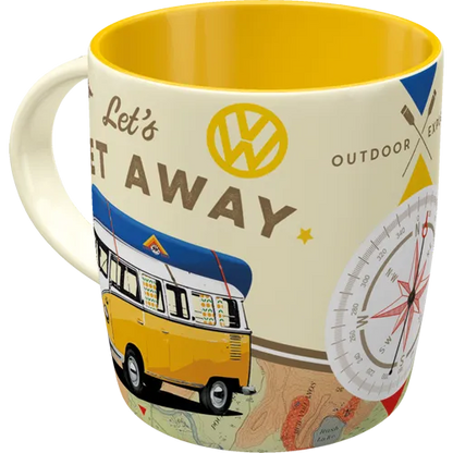 Nostalgic-Art Tasse VW Bulli Let's Get Away