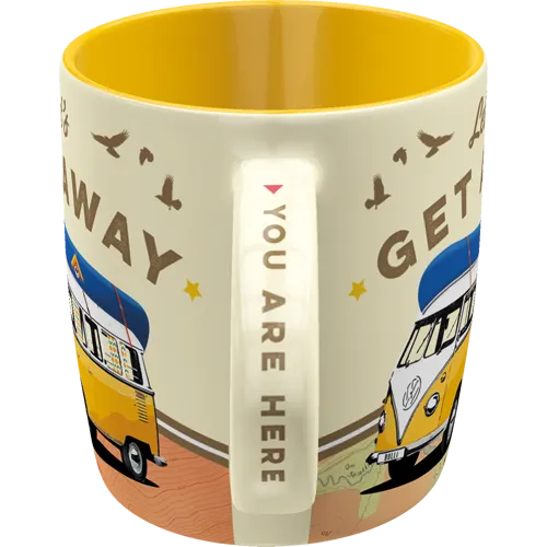 Nostalgic-Art Tasse VW Bulli Let's Get Away