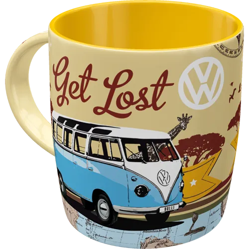 Nostalgic-Art Tasse VW Bulli Let's Get Lost